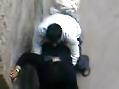 עקרת בית ערבי חיג'אב תפס לזונות - מציצן